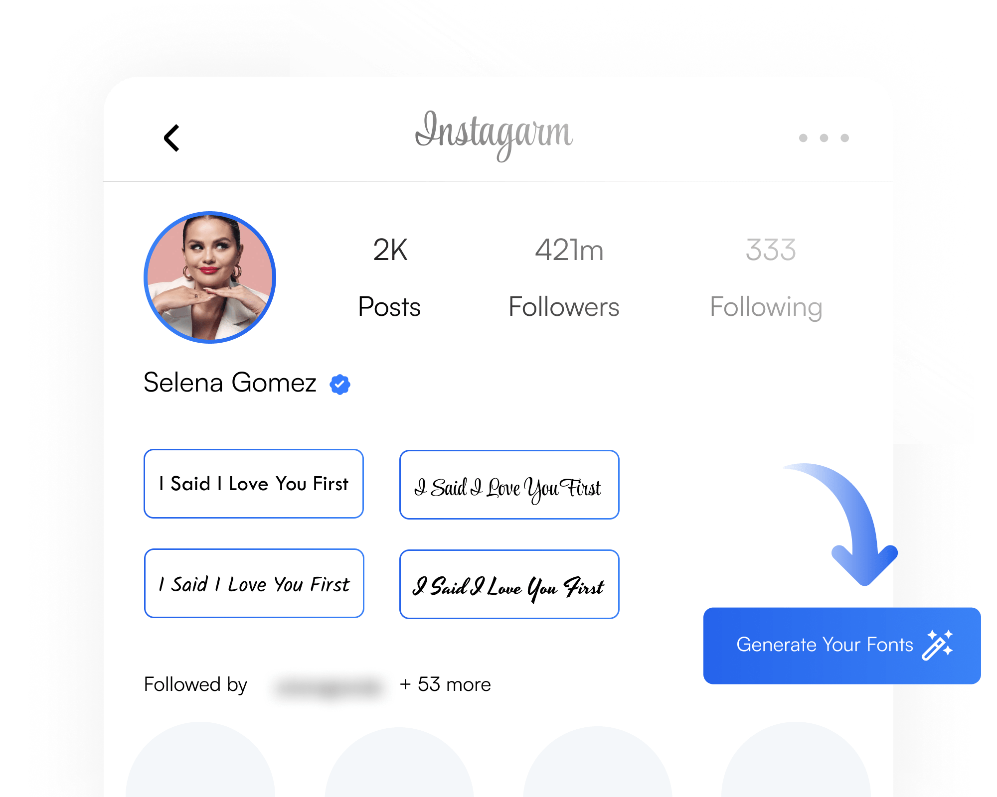 Gerador de hashtags do Instagarm