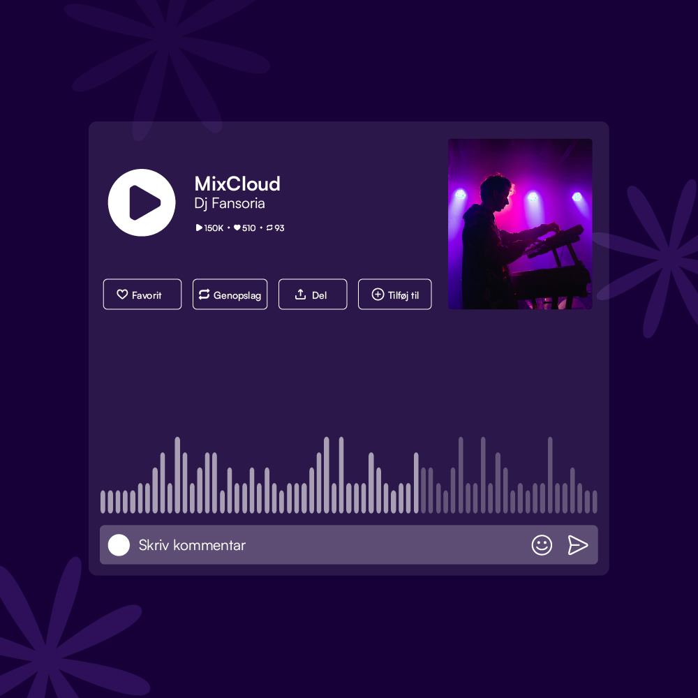 MixCloud markedsføring