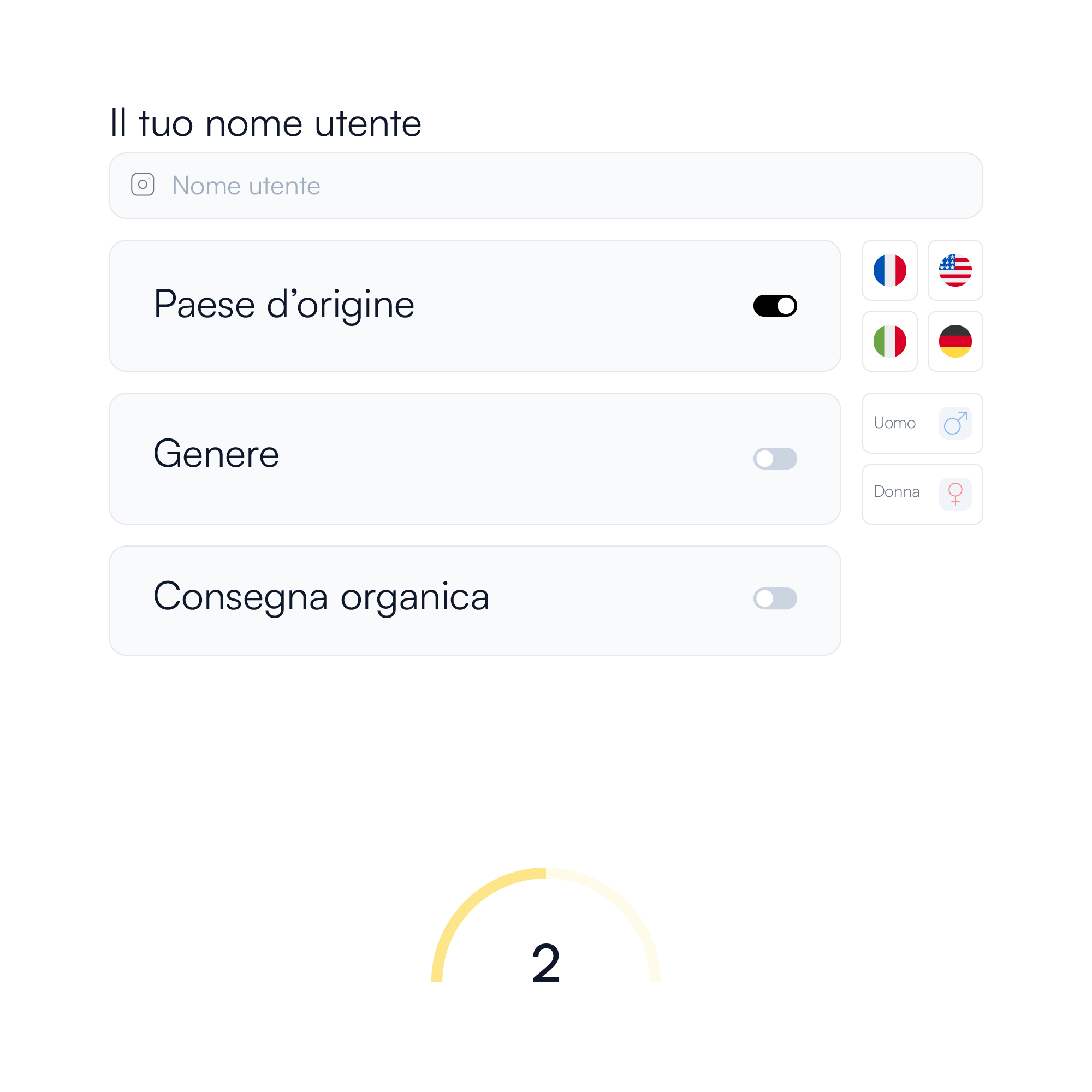 Fornire informazioni