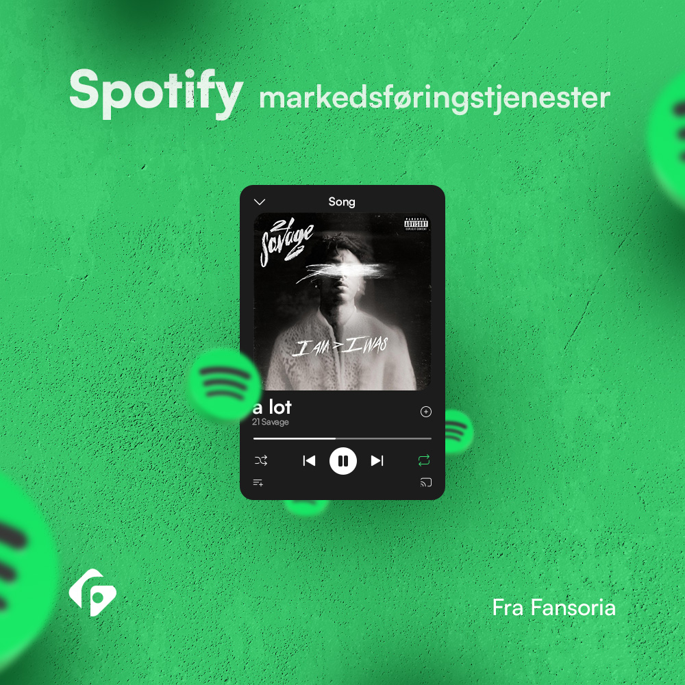 Spotify Marketing service fra Fansoria