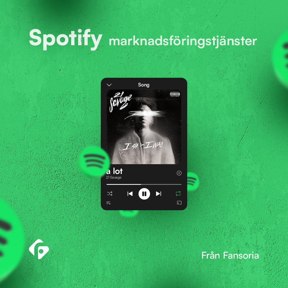 Spotify Marknadsföring tjänst från Fansoria