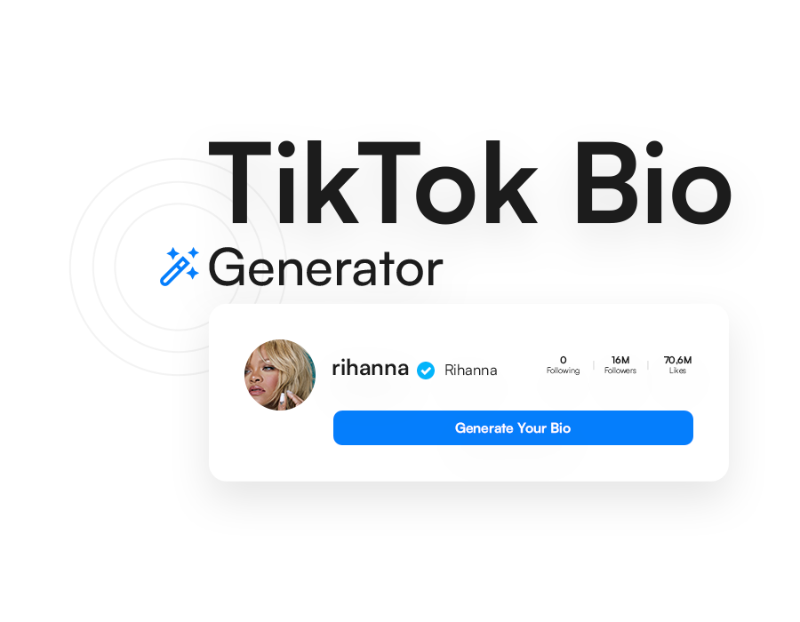 TikTok Bio Generator 1