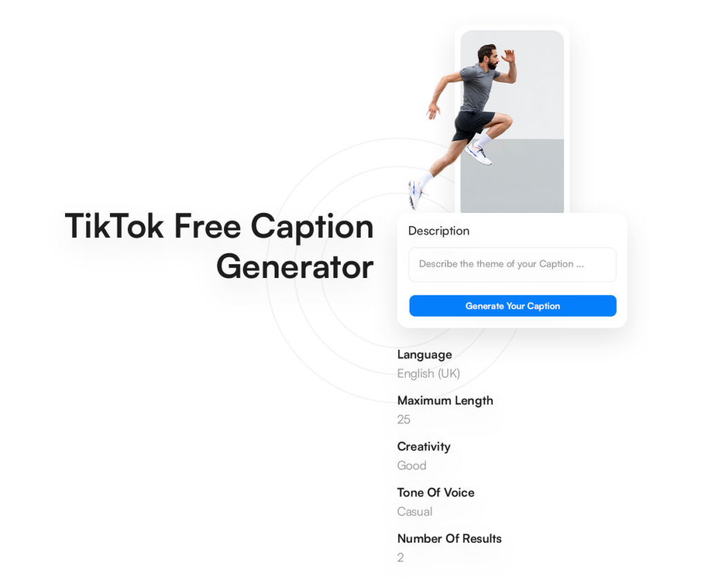 TikTok Gratuit Légende Générateur 1
