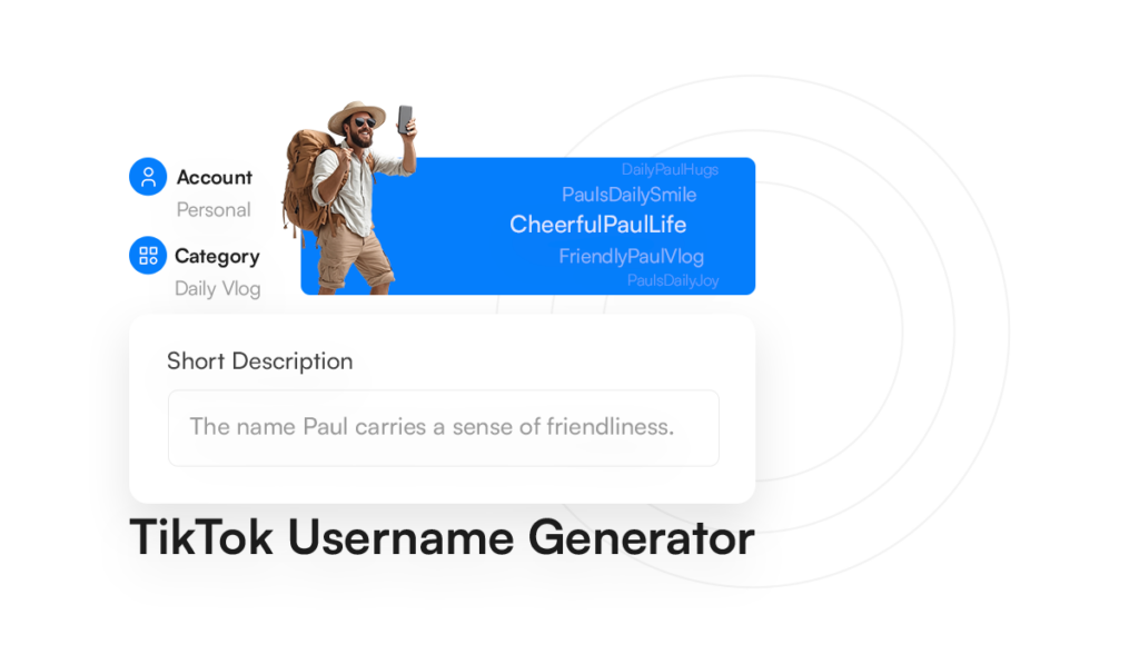 Generatore di Nomi Utente TikTok