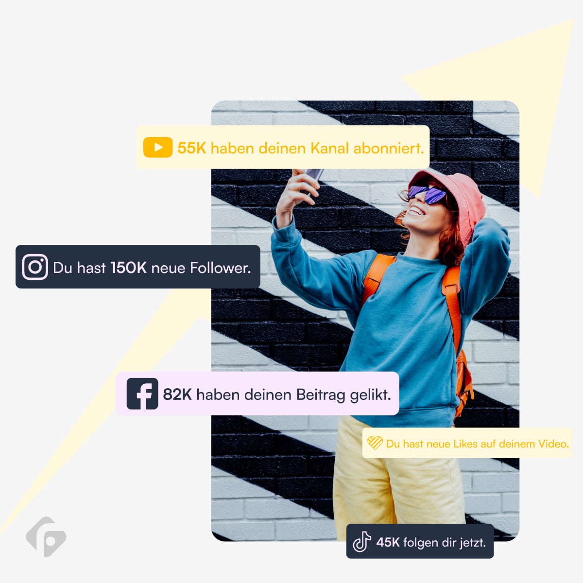Viral in den sozialen Medien