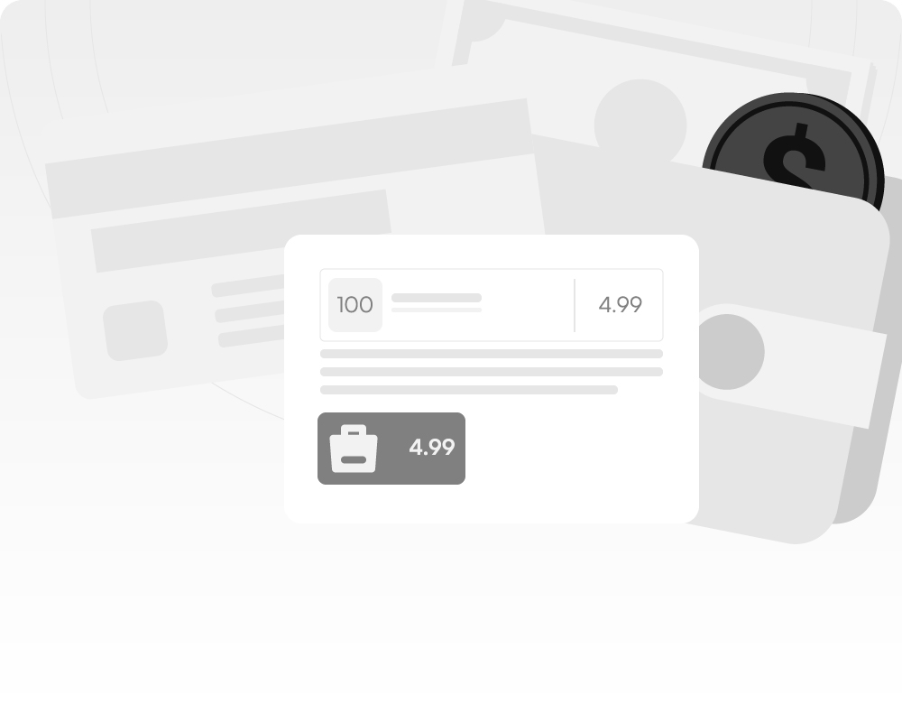 Keine versteckten Gebühren