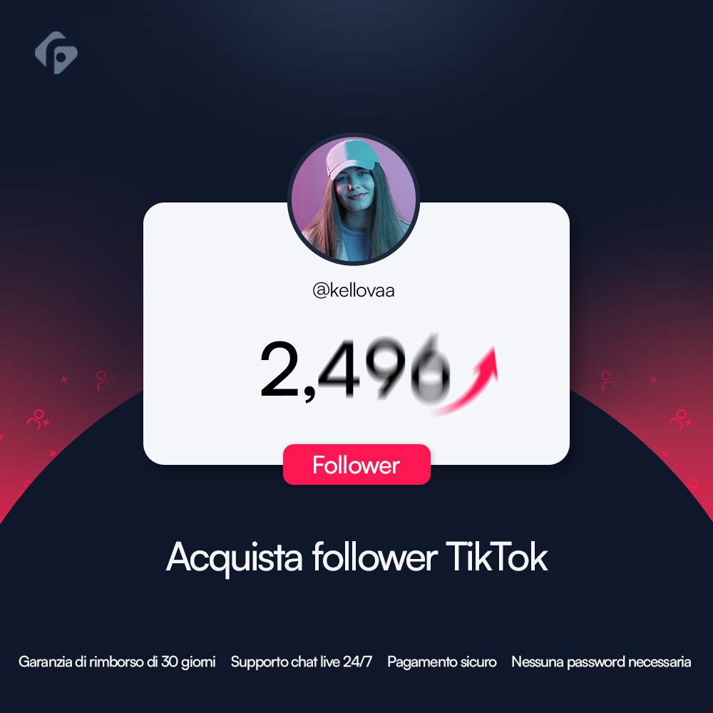 Acquista follower TikTok