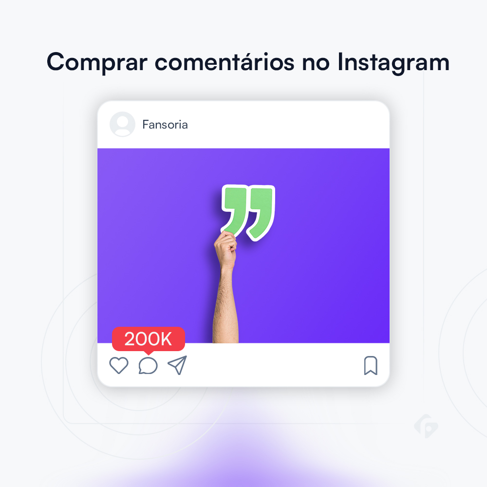 Comprar Comentários do Instagram