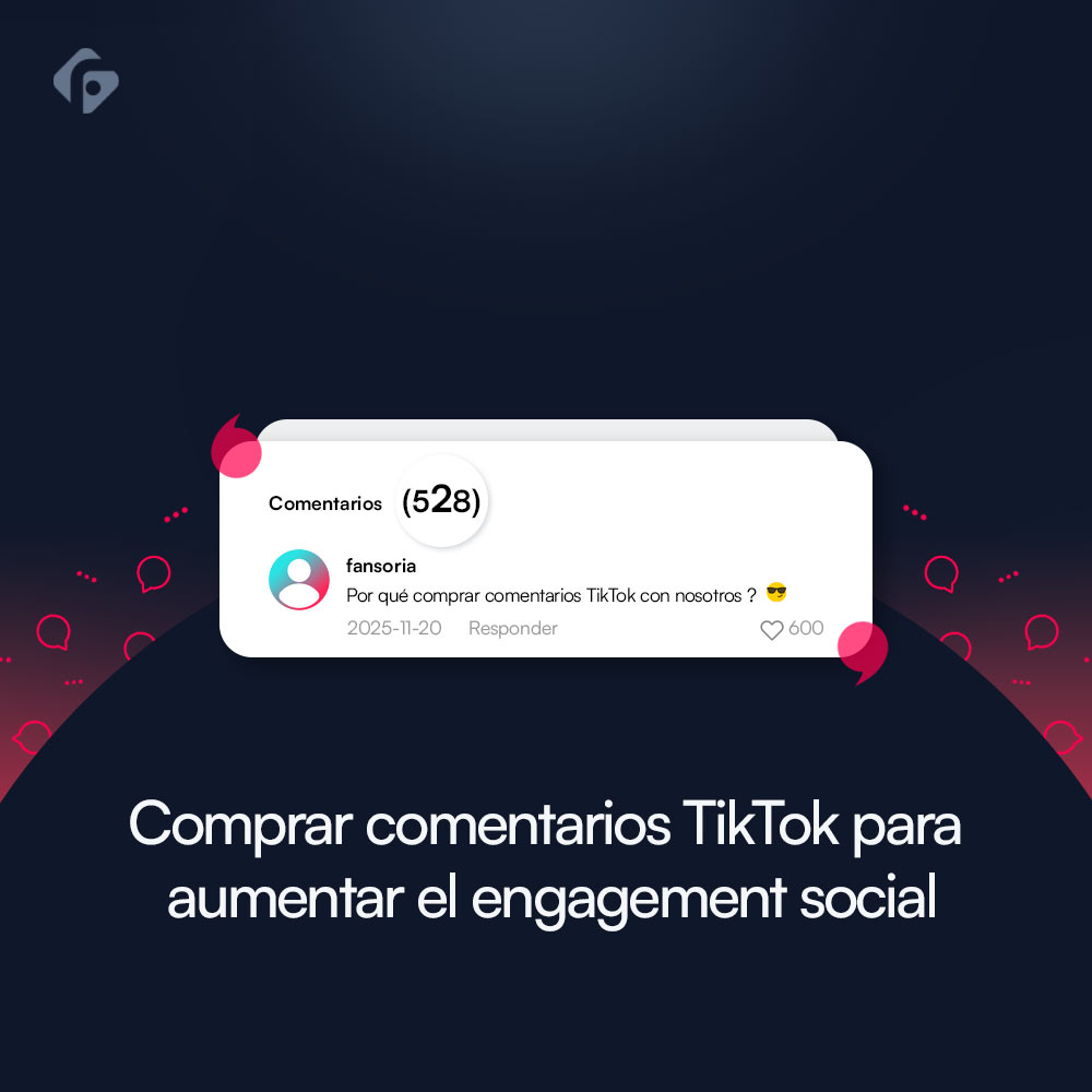 Comprar comentarios de TikTok