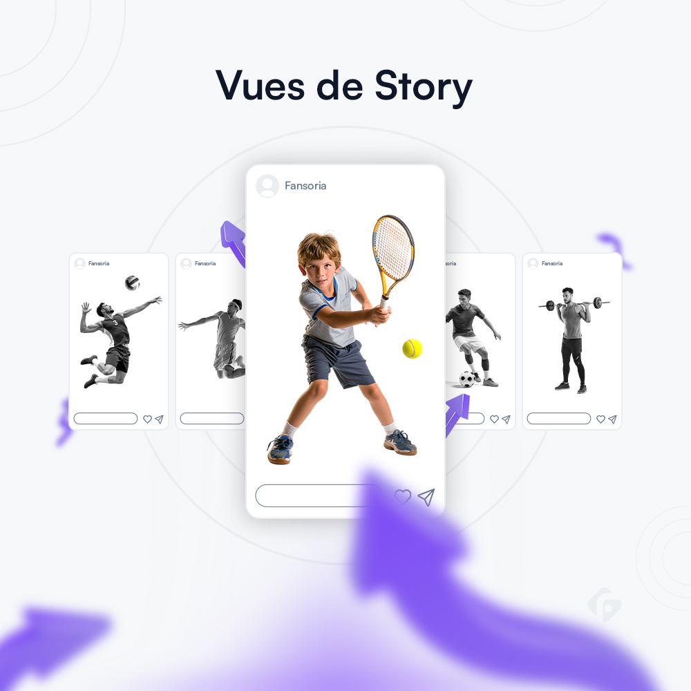 Vues de stories Instagram