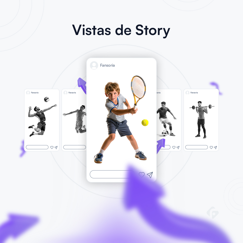 Vistas de historias de Instagram