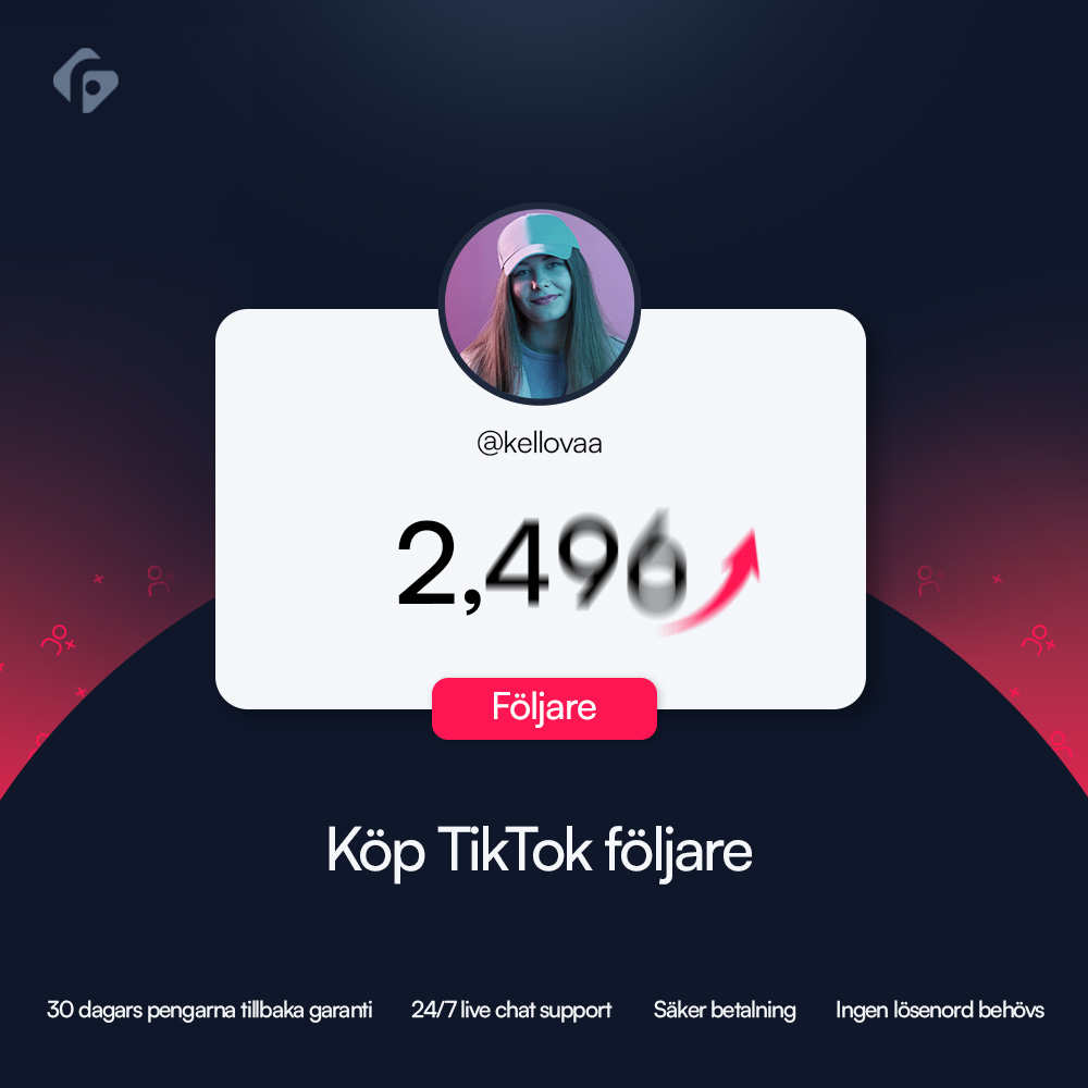 Köp TikTok följare