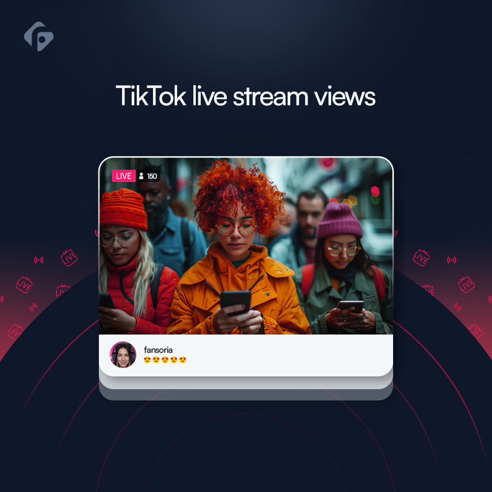 TikTok livestream weergaven