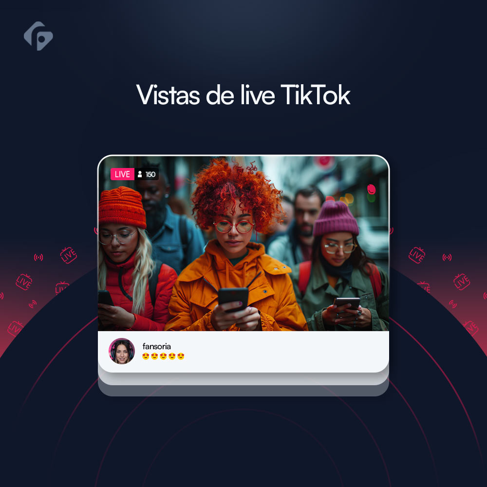 Vistas de live TikTok
