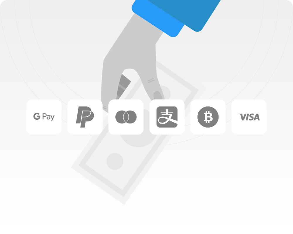 Sichere und sichere Zahlung