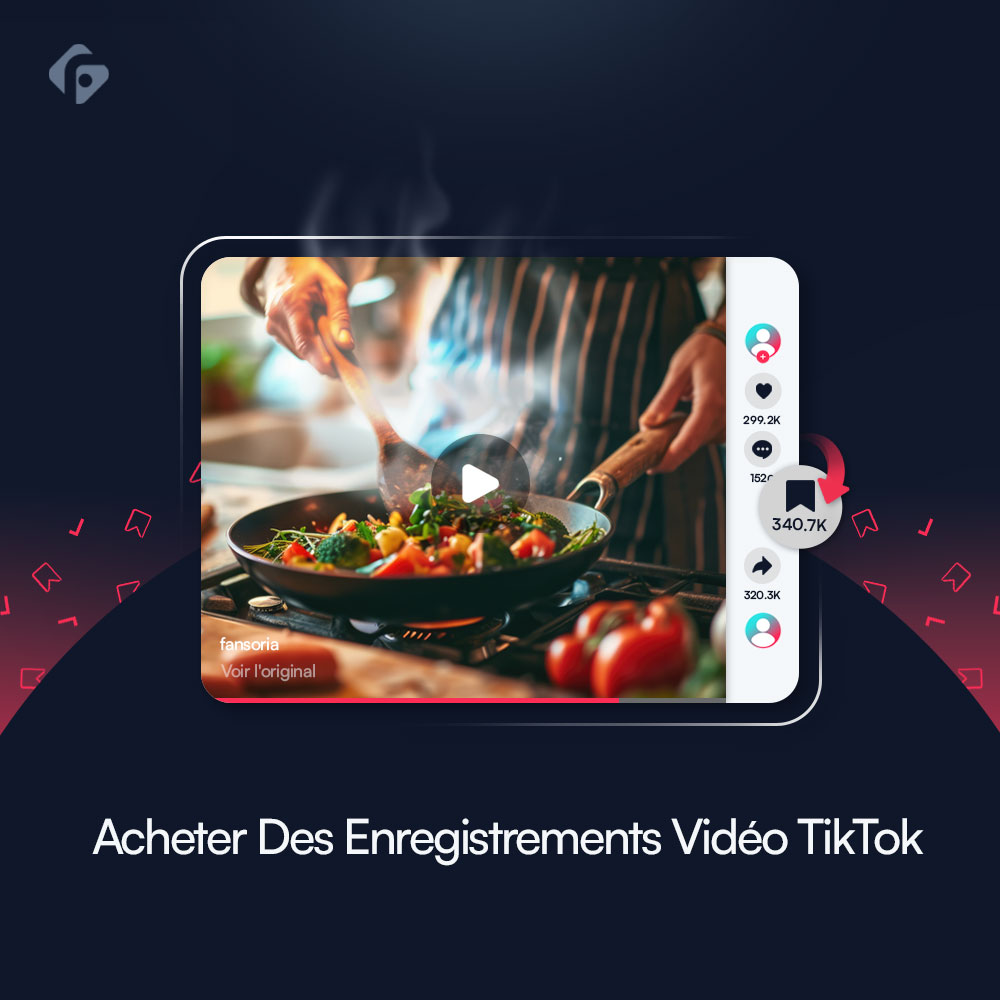 Acheter des Sauvegardes de Vidéos TikTok