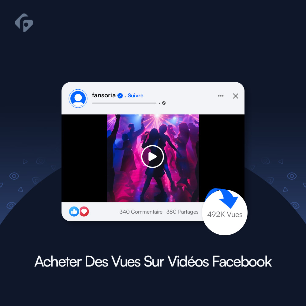 Acheter des Vues de Vidéo Facebook