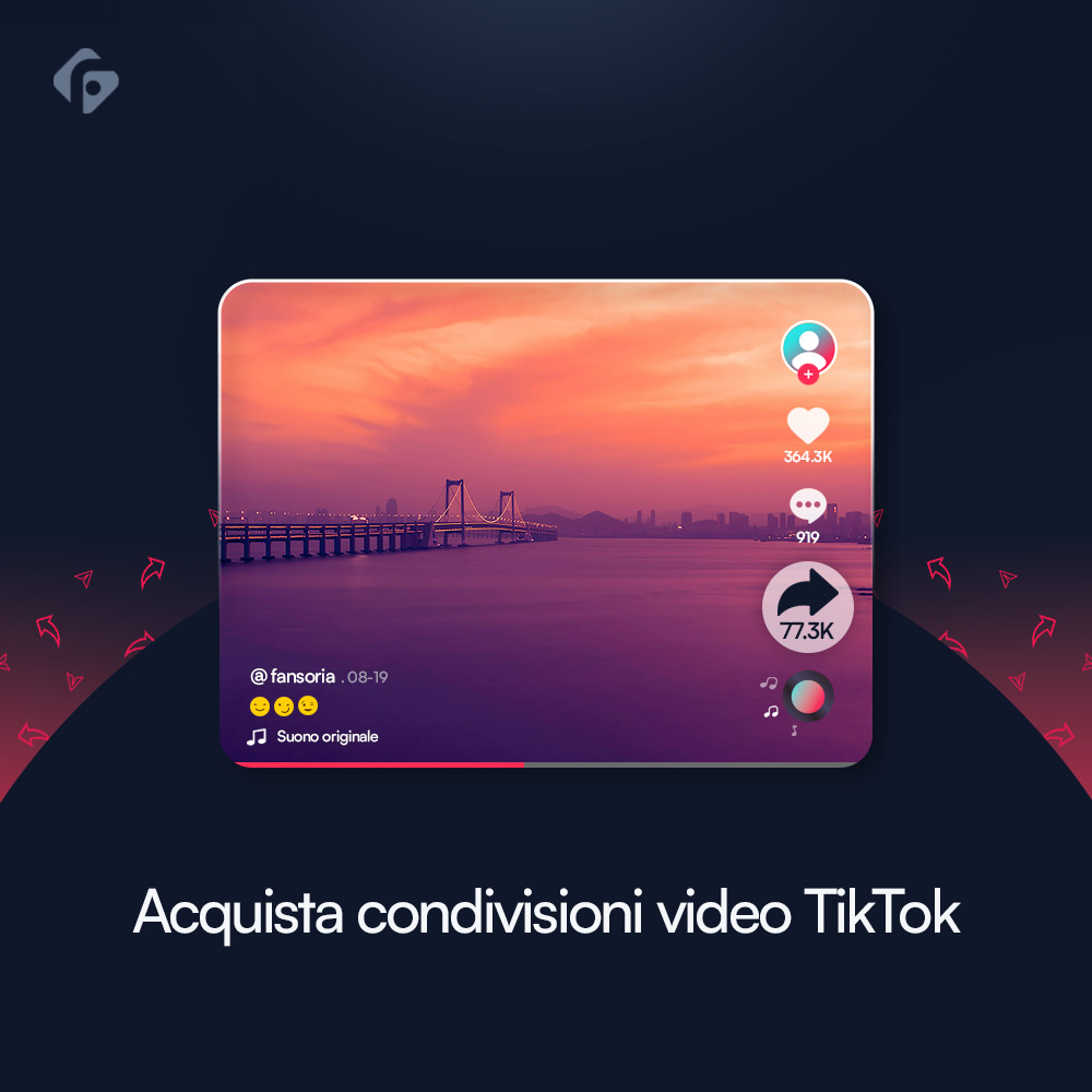 Comprare Condivisioni di Video TikTok