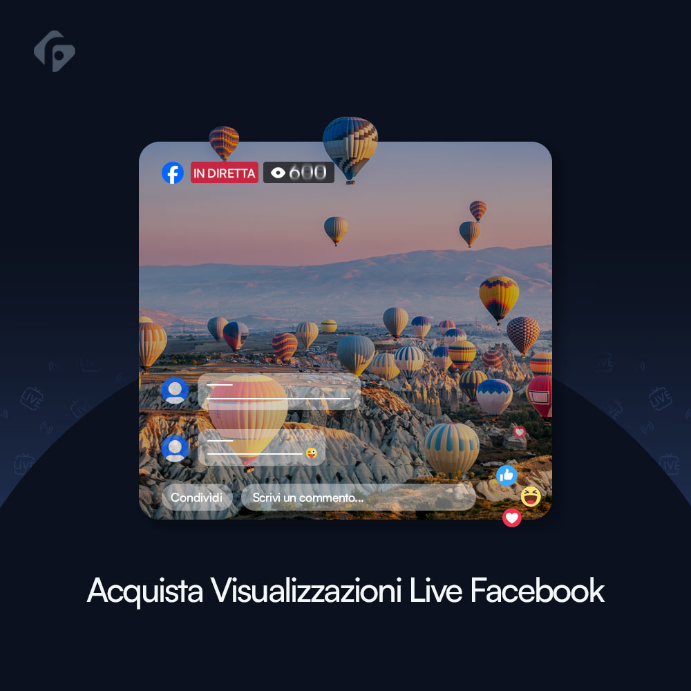 Comprare Visualizzazioni per Facebook Livestream