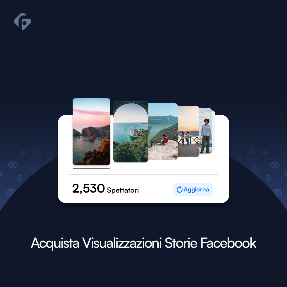 Acquista visualizzazioni storie Facebook