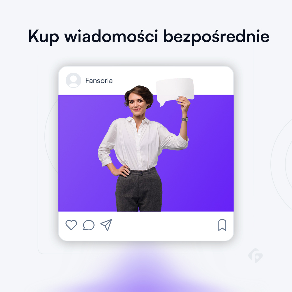 Kup Wiadomości bezpośrednie na Instagramie