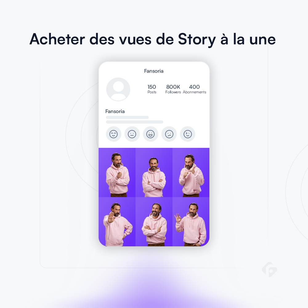 Achetez Vues des Highlights Instagram