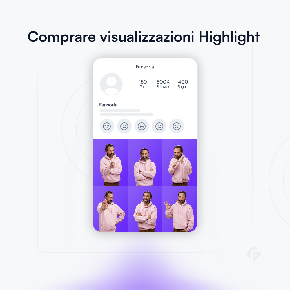 Compra Visualizzazioni Highlights di Instagram