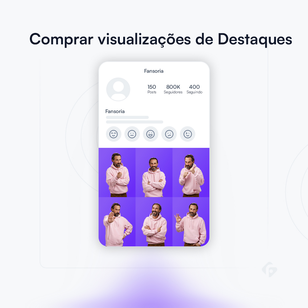 Comprar Visualizações de Destaques do Instagram
