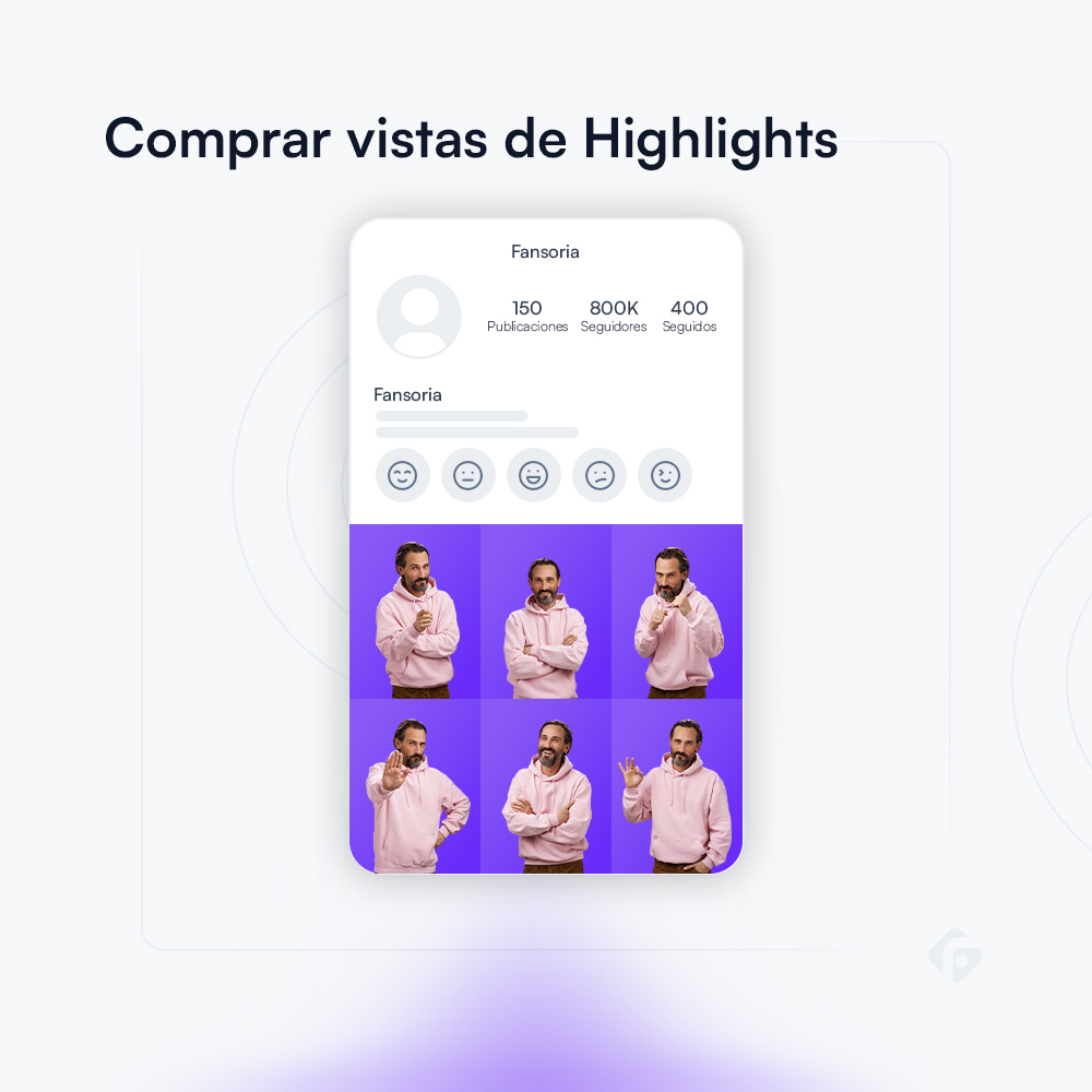 Compra Vistas de Destacados de Instagram