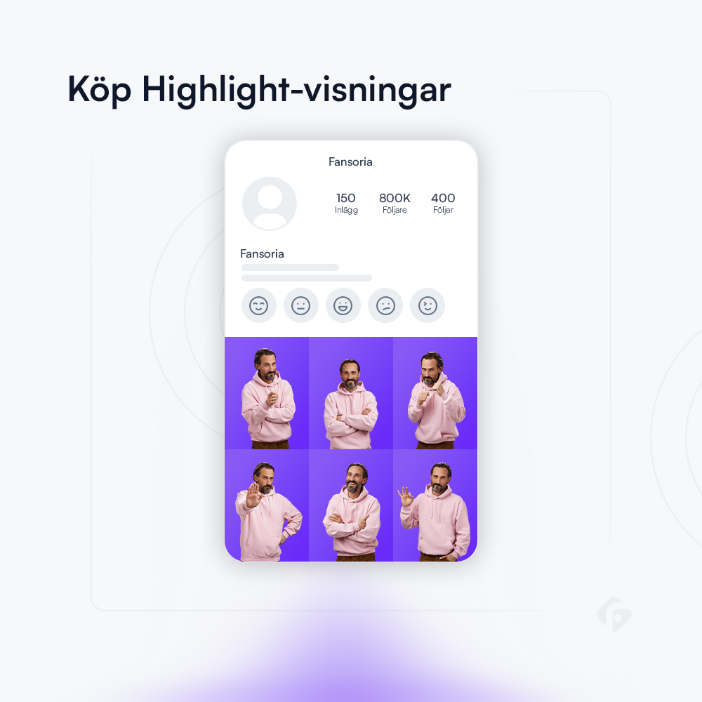 Köp Instagram Highlight visningar