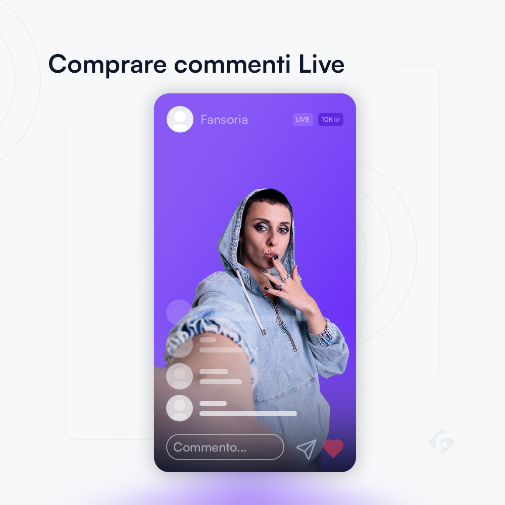 Comprare Commenti Live su Instagram