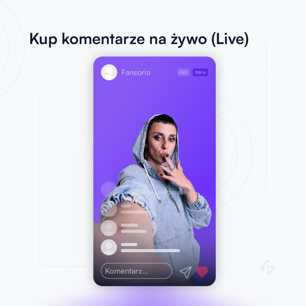 Kup Komentarze na Instagram Live