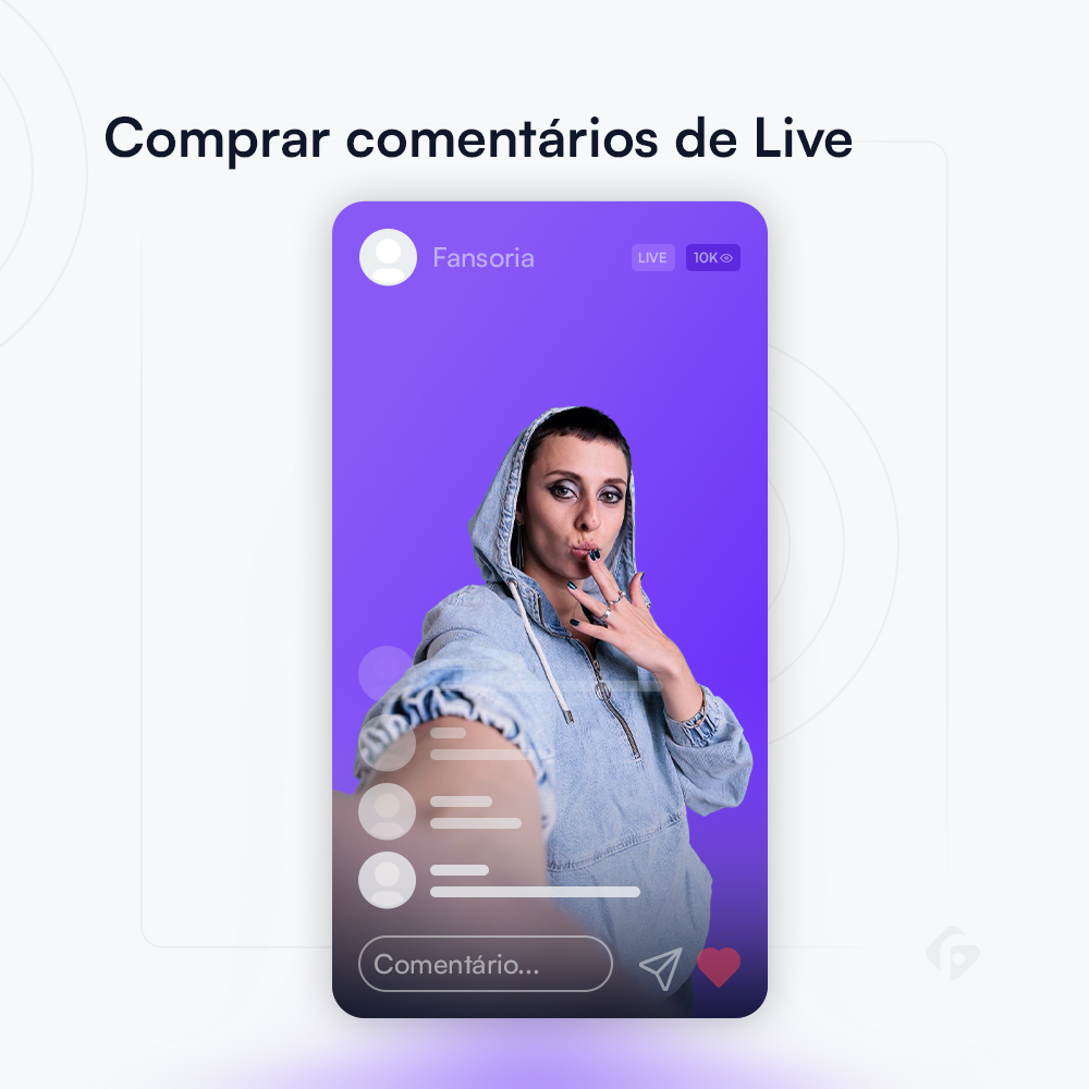 Comprar comentários ao vivo no Instagram