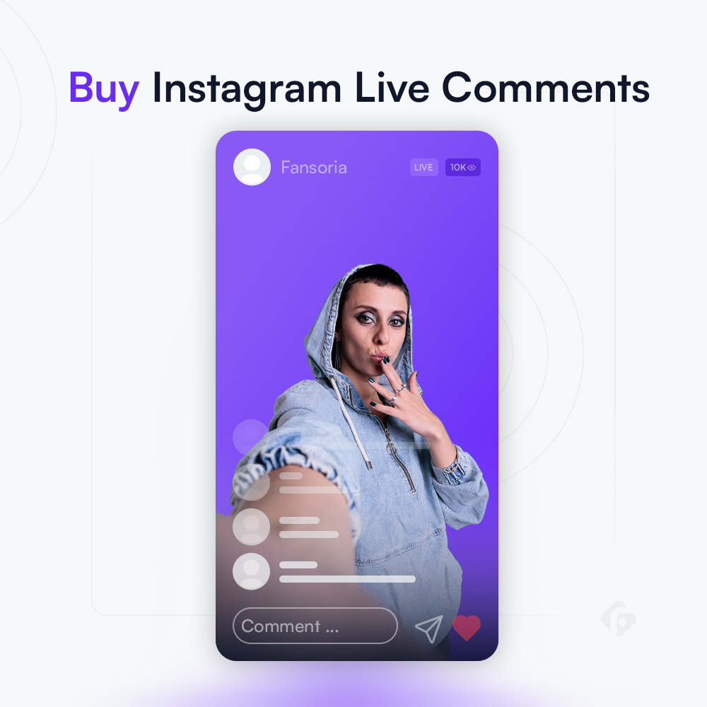 Buy Instagram Live Comments