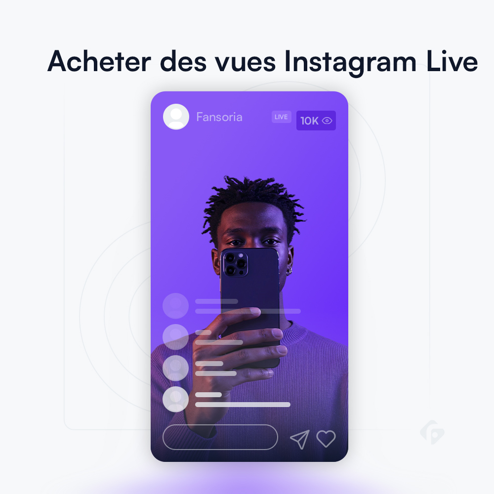 Acheter des Vues Instagram Live
