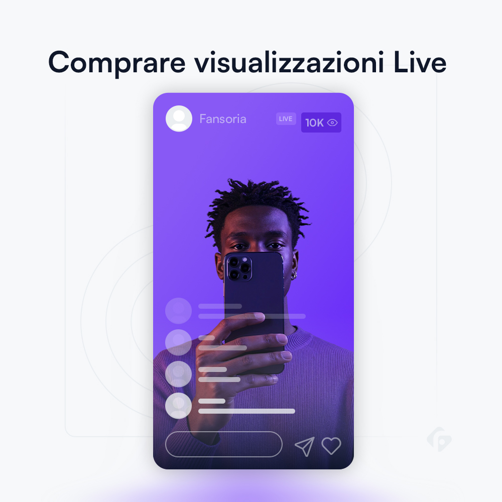 Comprare Visualizzazioni Live di Instagram