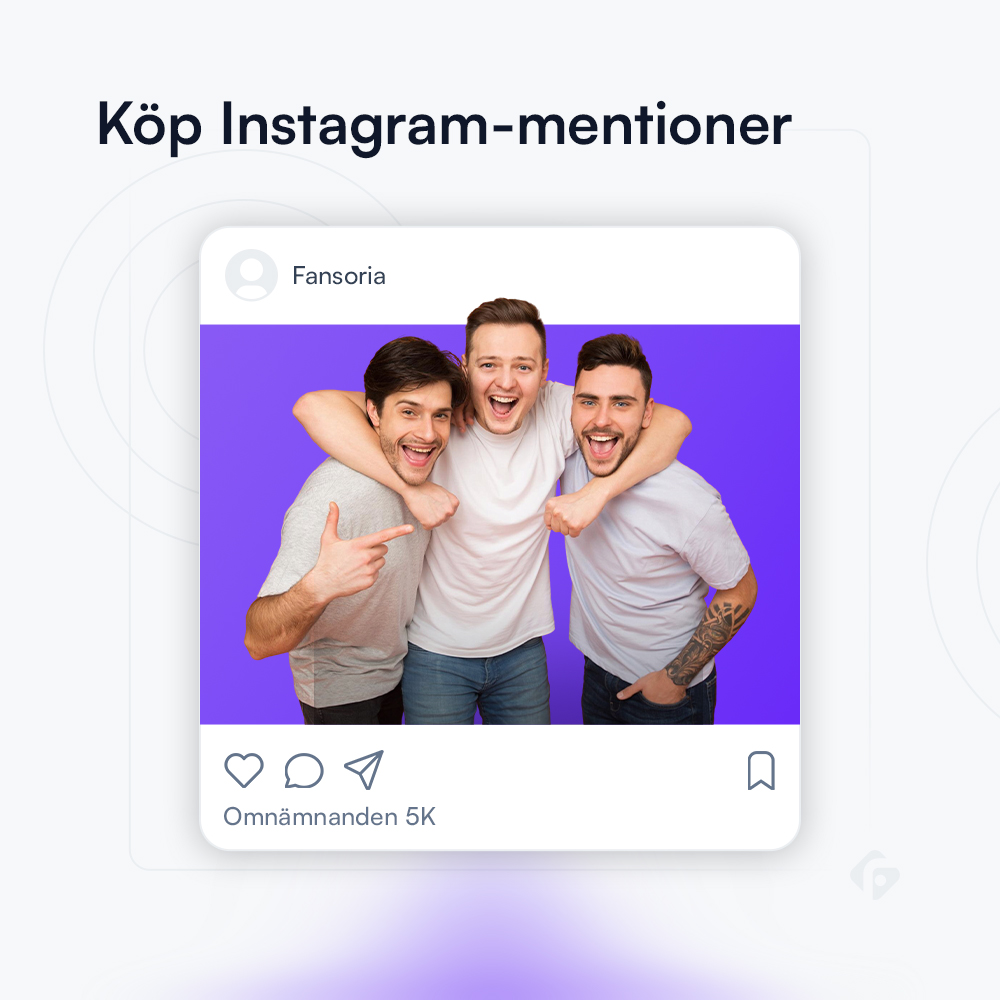 Köp Instagram Omnämnanden