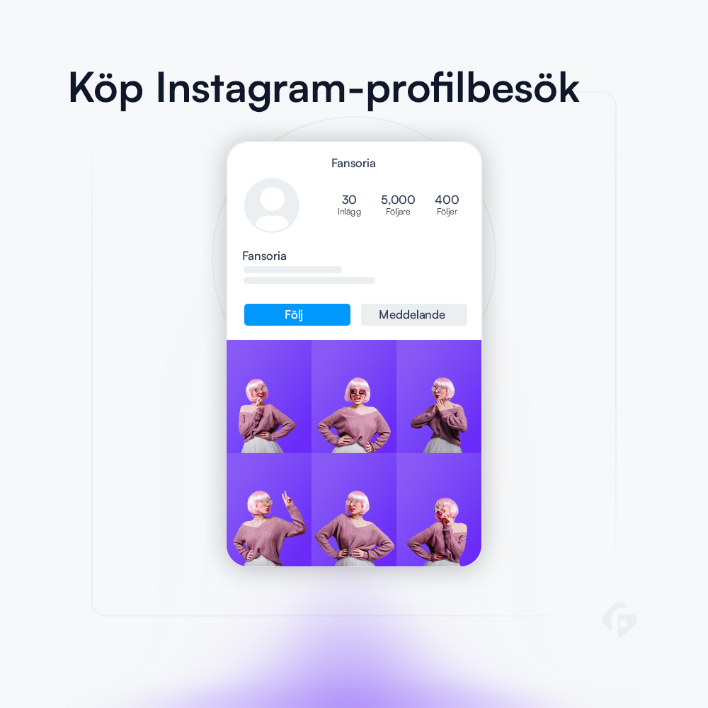 Köp Instagram Profilbesökare