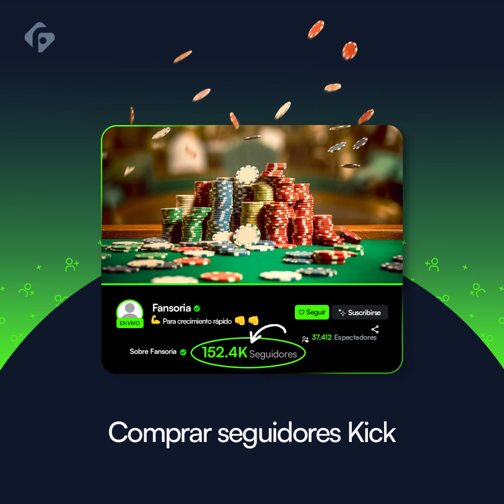 Comprar Seguidores de Kick