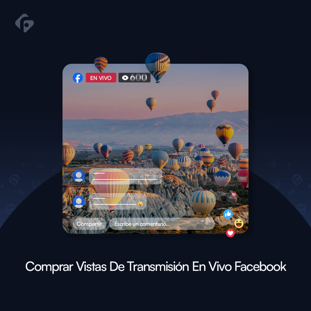 Comprar Visitas para Facebook Livestream