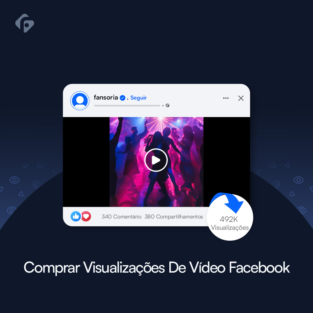 Comprar Visualizações de Vídeo no Facebook