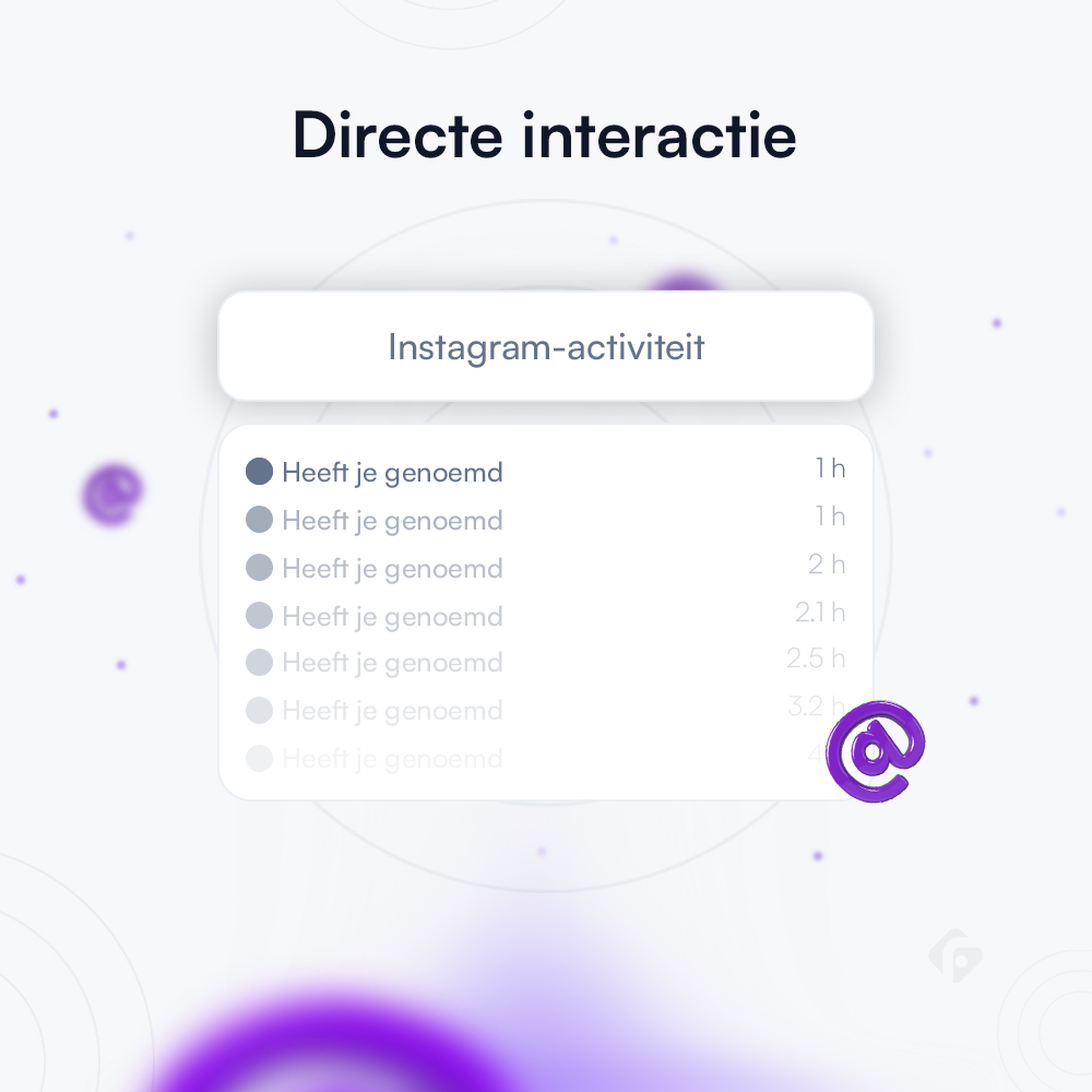 Instagram Vermeldingen
