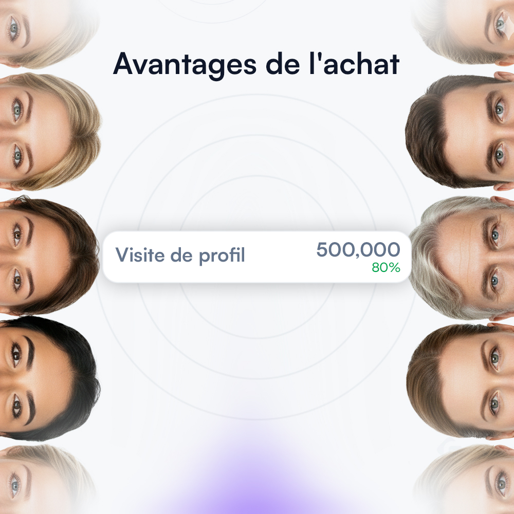 Visite de profil Instagram