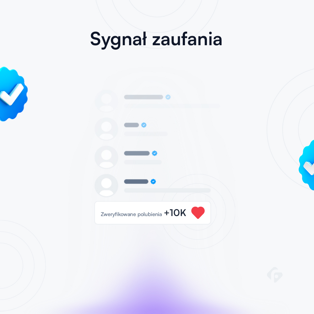Polubienia zweryfikowane na Instagramie