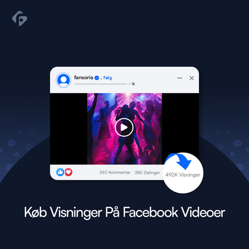 Køb Facebook Video Visninger