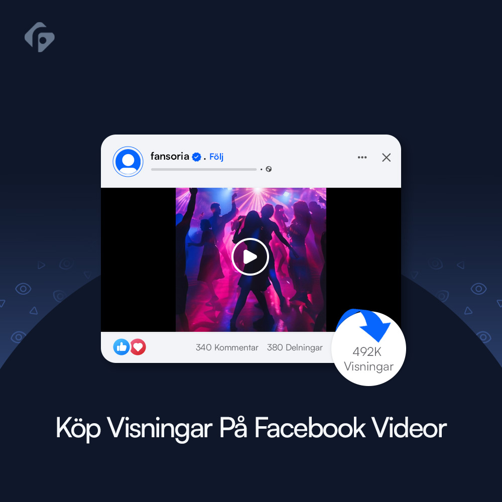 Köp Facebook Videovisningar